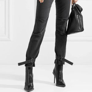 Nili Lotan Bradley buckle-embellished Skinny Pants